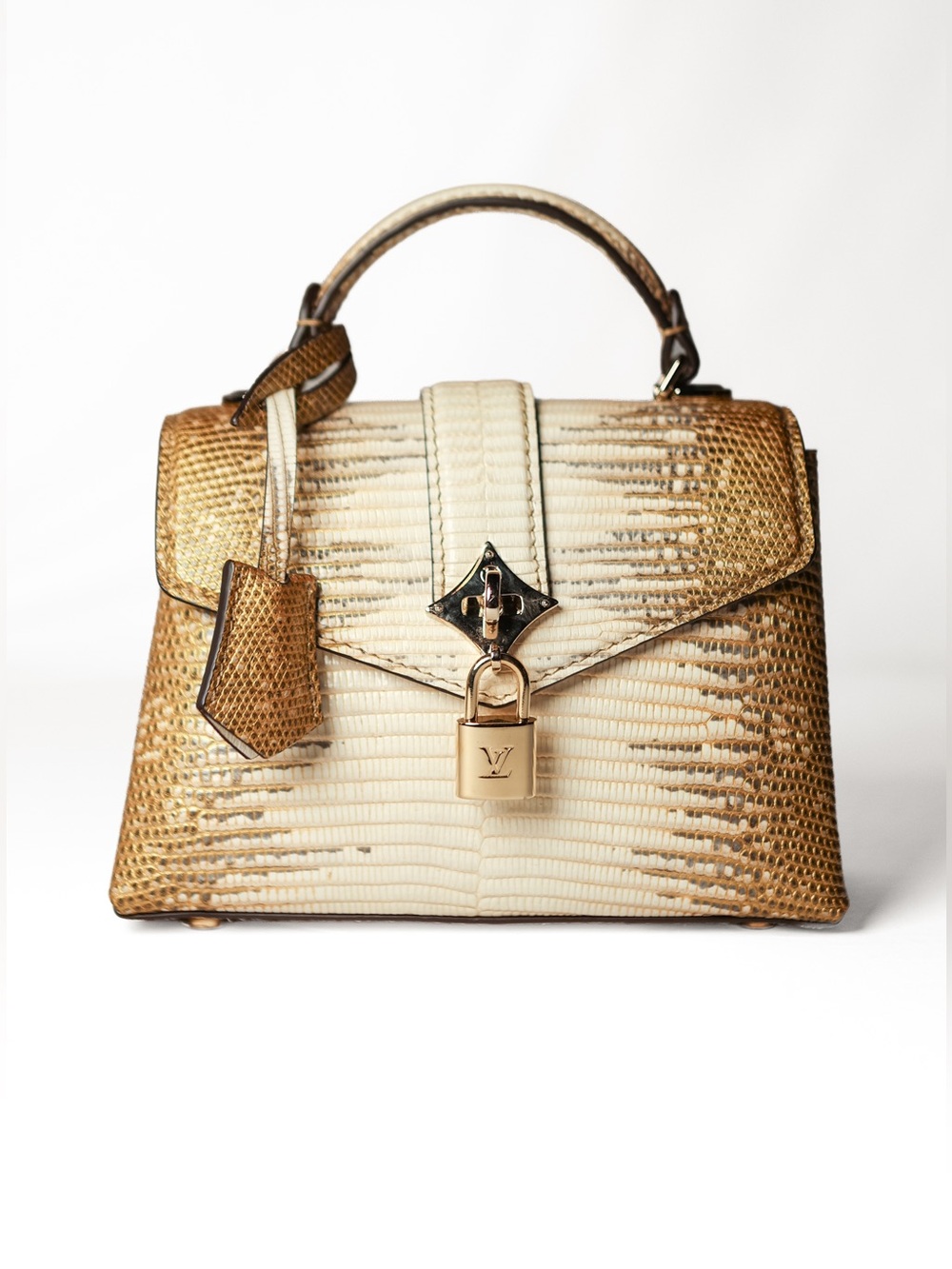 Louis Vuitton Ombre des Vents Lizard Bag Leather